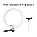 Wholesale RGB Light 10 inch Selfie Ring Light with 76 inch Tripod Stand & 3 Cell Phone Holders for Live Stream, Makeup, YouTube Video, Photography TikTok, & More Compatible with Universal Phone (RGB)